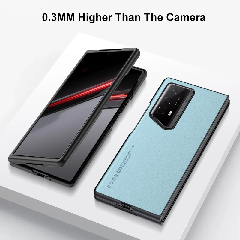 Funda de cuero PU de lujo para Honor Magic V2 RSR VS2 VS 2, cubierta trasera, protección de silicona, funda de teléfono para Honor Magic V Vs Ultimate - imagen 3