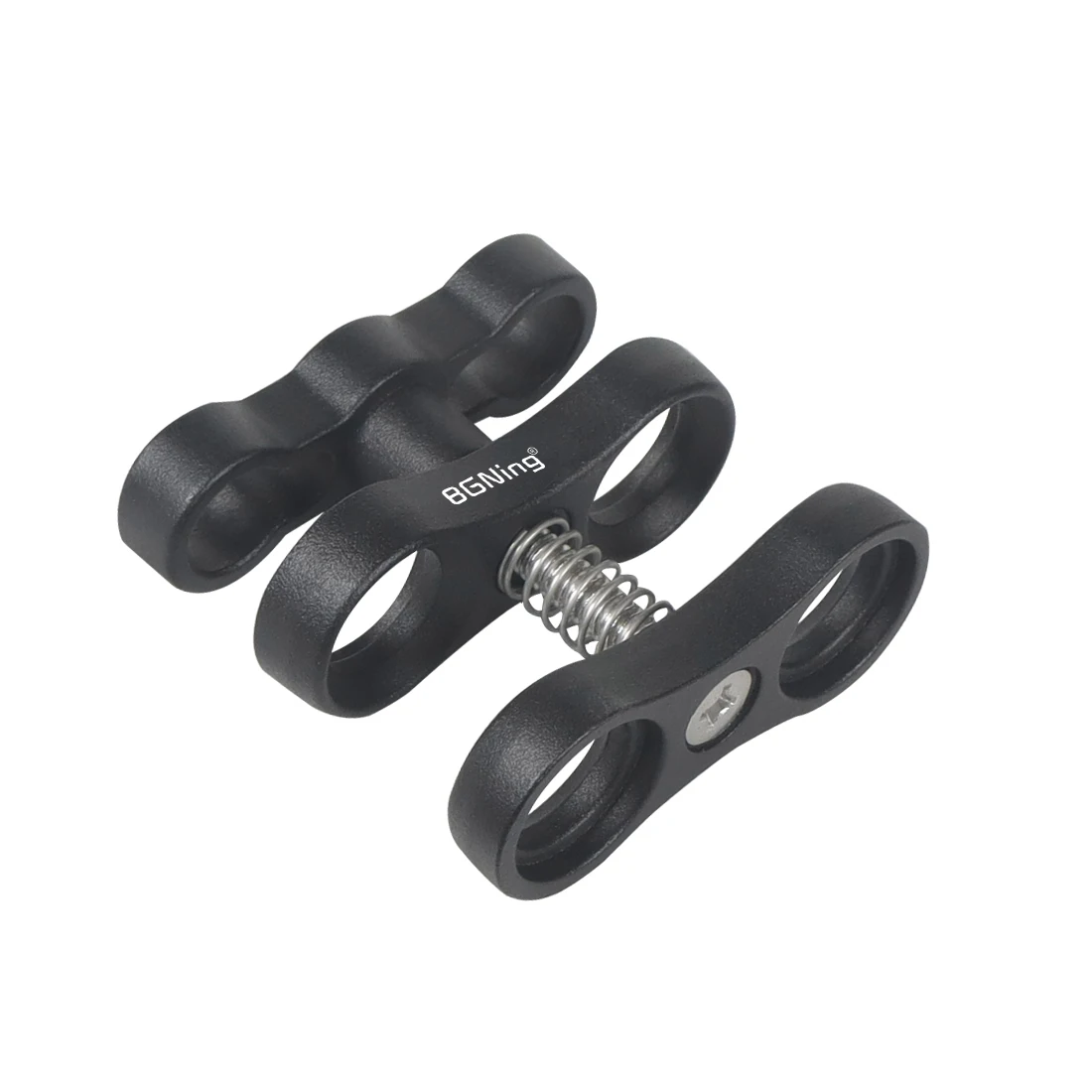 Clip de articulación de bola doble, abrazadera de mariposa, soporte de brazo de flotabilidad para Gopro 13 12, soporte de antorcha de luz de buceo, fotografía subacuática - imagen 3