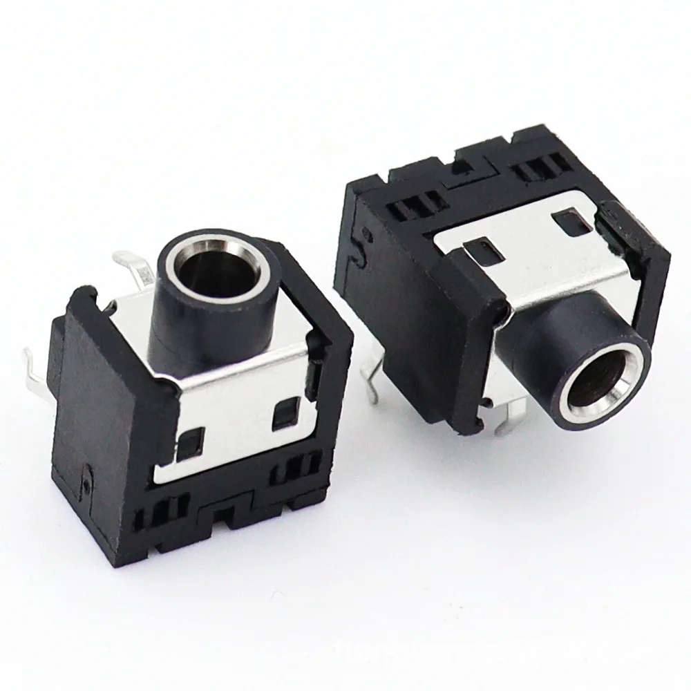 Conector de Audio hembra PJ306 piezas, Conector de auriculares estéreo DIP de 5 pines, 3,5mm, 10 PJ-306 - imagen 3