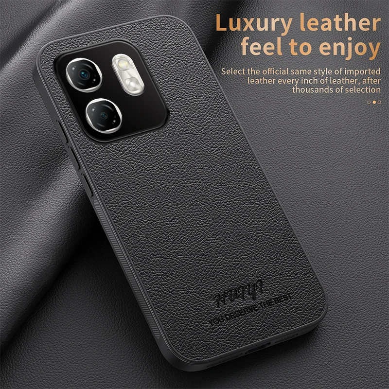 Funda de cuero para Infinix Smart 9 Hot 50i, soporte magnético para coche, funda de silicona para teléfono, Infinix hot50i, Infinix smart9, X6531, X6531B, X6532 - imagen 5