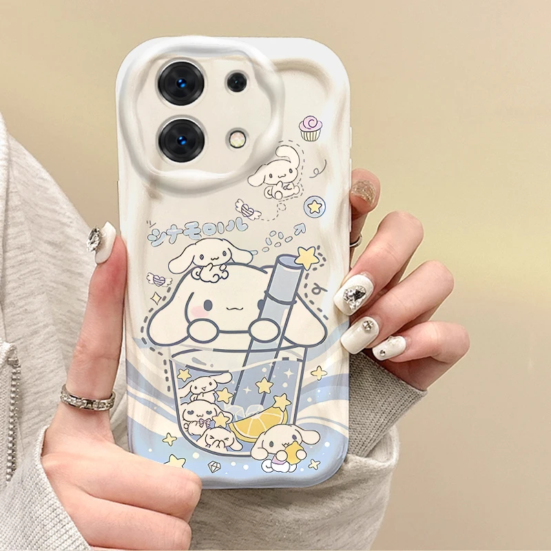 Funda Sanrio Cinnamoroll para Redmi Note 13, 12, 11, Pro Plus, 10, 9 Pro, 13C, 12C, 11S, 10A, K70, funda de silicona a prueba de golpes - imagen 4