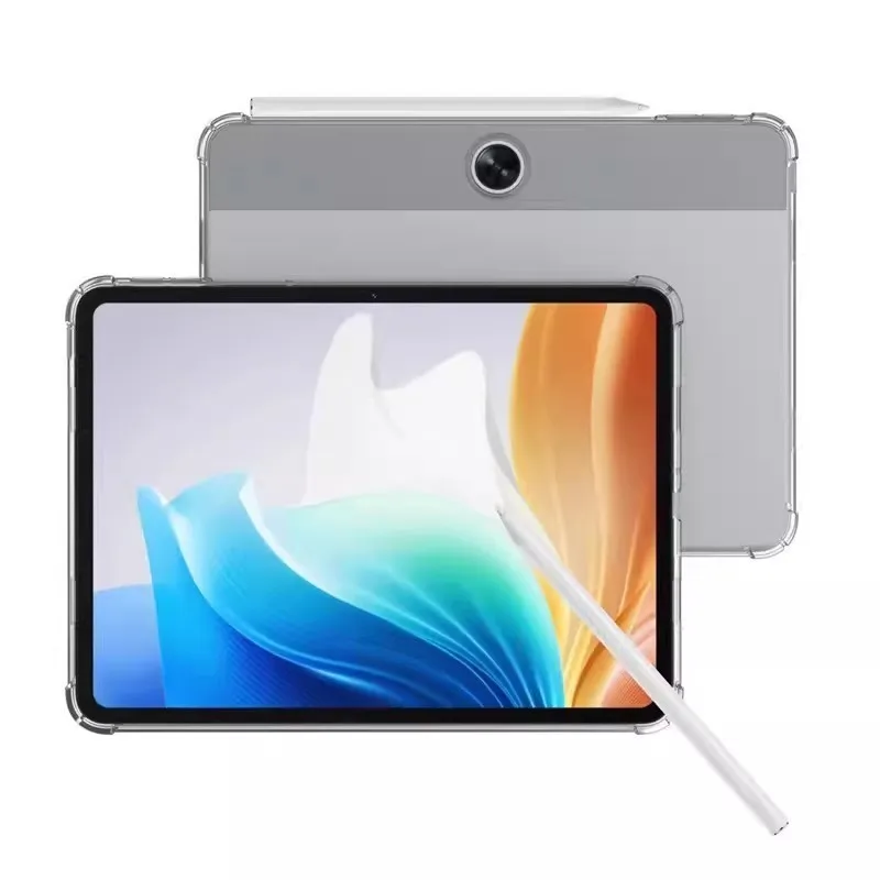 Funda transparente de TPU para tableta OPPO Pad SE 11 2025 OPD2417 3 Pro 2024 12,1 pulgadas Pad2 Pad3 11,61 Air 2 Neo 11,4 Air 10,36 - imagen 3