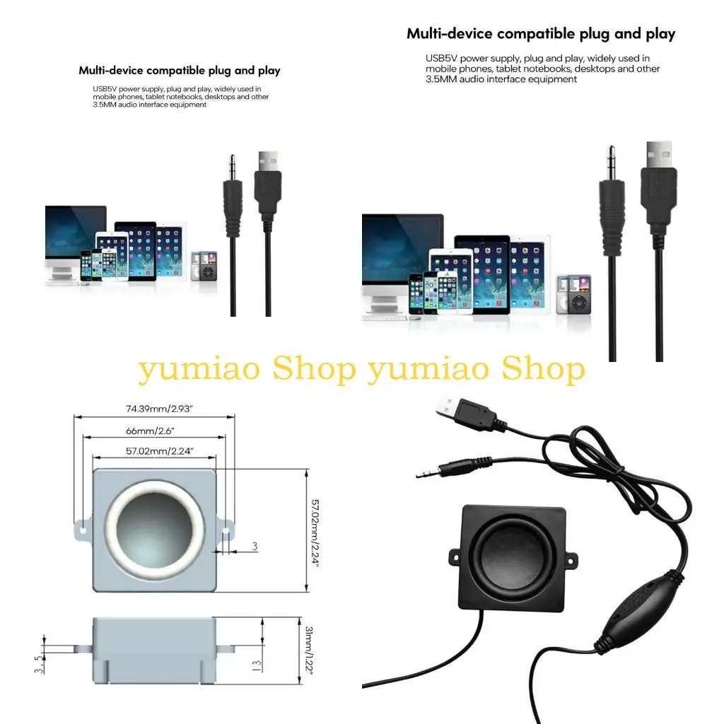 587B para RaspberryPi 4B 3B+ Módulo expansión AudioSound Auriculares Altavoces