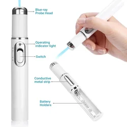 Masajeador Facial Luz Azul Antibolsas y Antiojeras