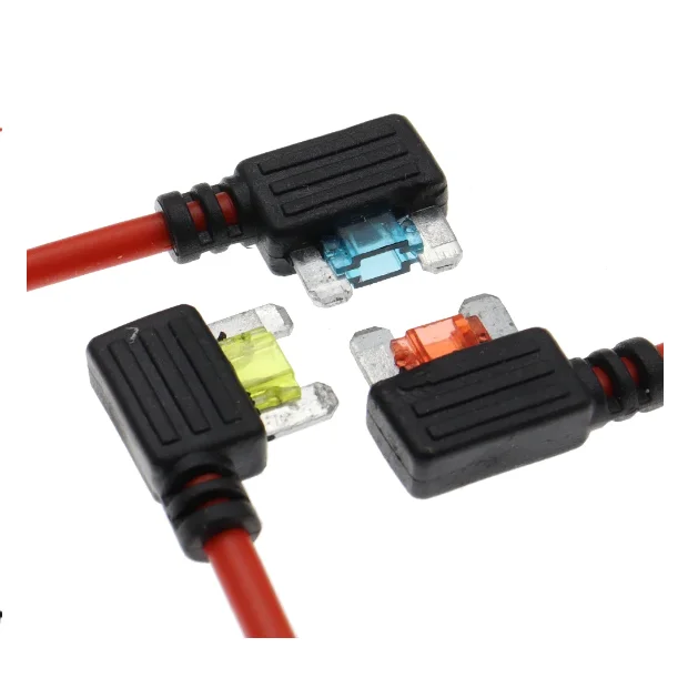 Portafusibles para coche, adaptador de circuito adicional, Mini fusible de hoja estándar Micro, dispositivo de seguridad Simple, 12V, 24V, 5A, 10A, 15A, 20A - imagen 3