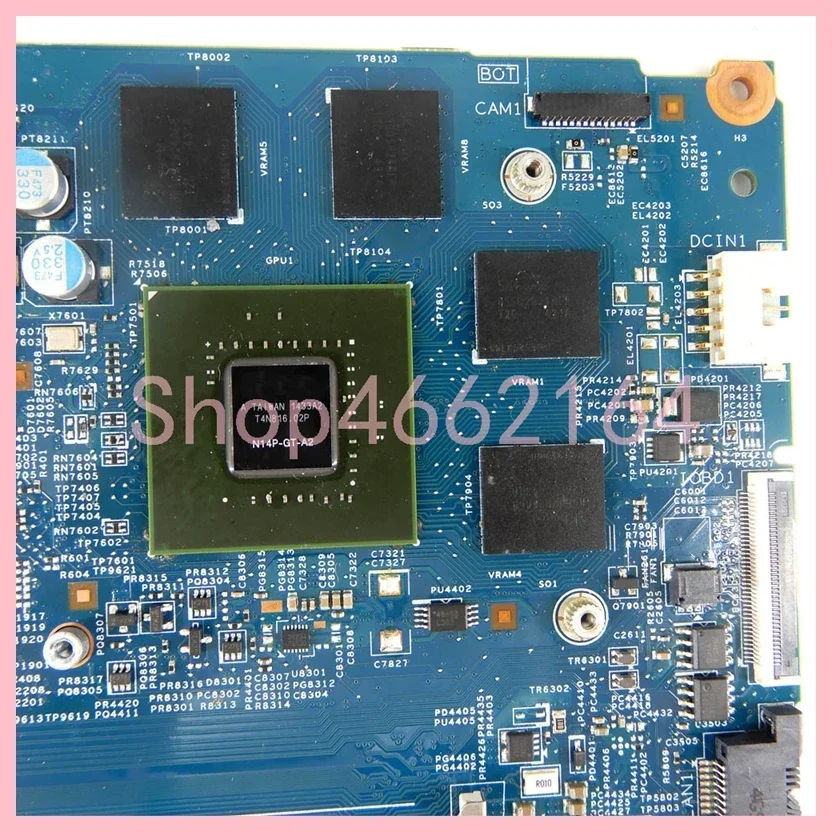 12311-2 con i7-4500U CPU GT750M-V2G GPU placa base para ordenador portátil para DELL Inspiron 15 7000 7537 CN-0DPX9G - imagen 5
