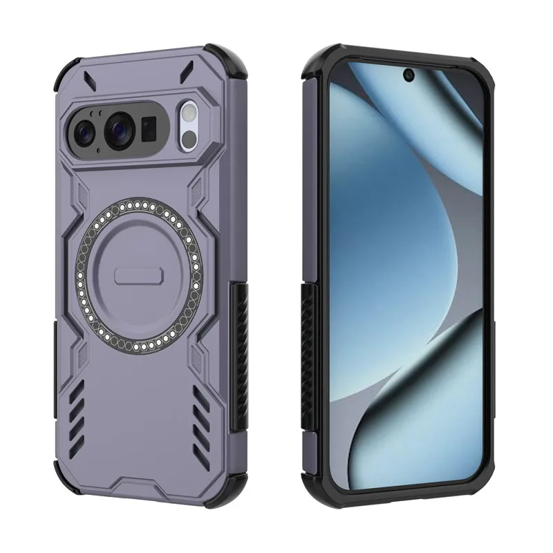 Para Google Pixel 10 Pro funda Pixel 10 Pro cubierta disipación de calor carga inalámbrica magnética fundas protectoras para teléfono en Pixel 10 - imagen 5