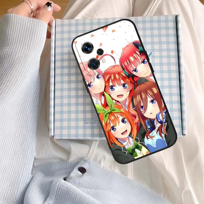 Miku Nakano Anime cubierta para Motorola G86 G85 G84 G75 G73 G72 G56 G55 G54 G41 G35 G34 G31 G23 G15 G13 G05 G04 funda de teléfono - imagen 5