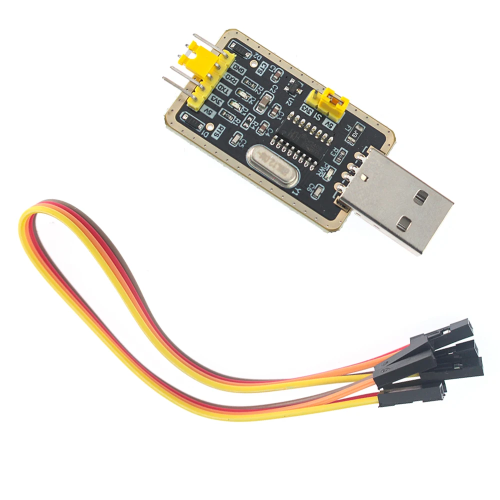 Módulo convertidor de puerto serie CH340G RS232 USB a TTL 3,3 V 5V actualización USB a puerto serie módulo CH340 para Arduino DIY