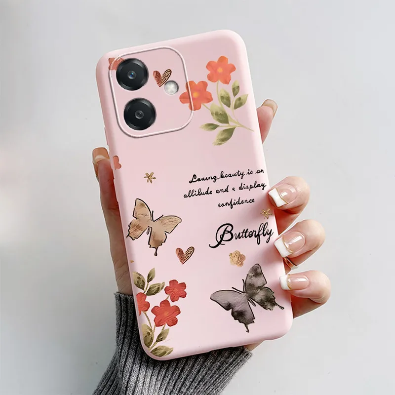 Para Oppo A40 funda CPH2669 Linda funda pintada de gato zorro de dibujos animados funda de teléfono de silicona suave para Oppo A40M A 40 OppoA40 Fundas parachoques - imagen 2