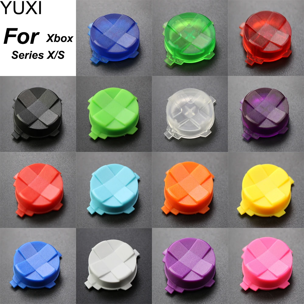YUXI-Botones cruzados de plástico de repuesto para Xbox Series X/S, accesorios de juego para mando, 1 piezas