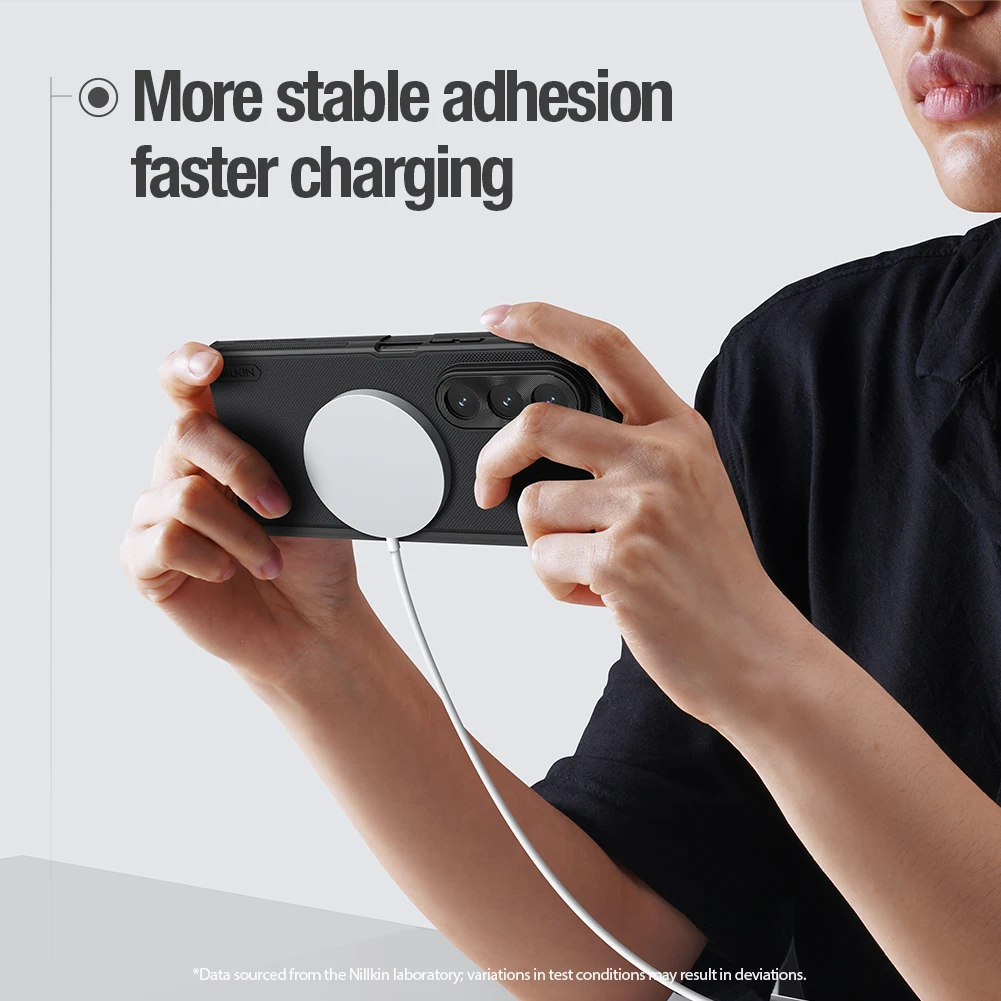 Para Samsung Galaxy Z Fold 7 5G Magsafe funda NILLKIN magnética esmerilada plegable a prueba de golpes mate cubierta completa protección para Fold 7 funda - imagen 2