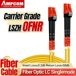 Cable Fibra Óptica LC-LC Monomodo AMPCOM
