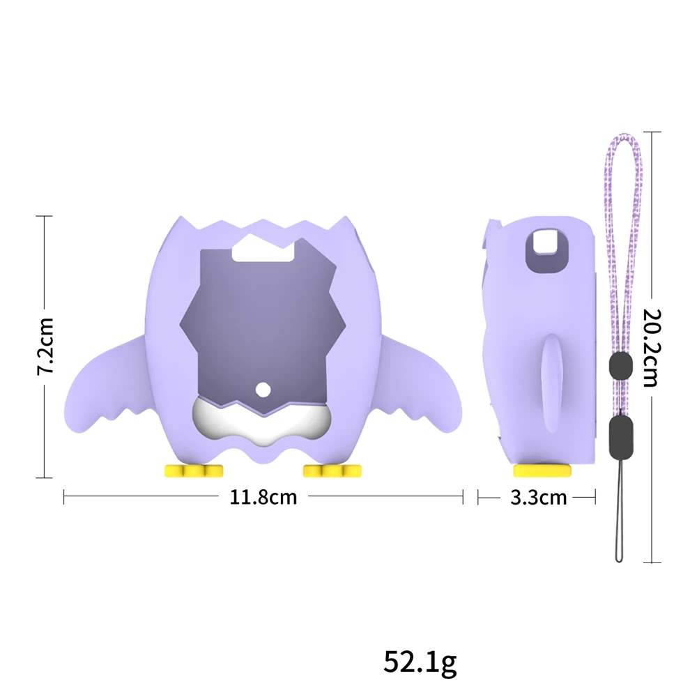 Funda protectora de silicona para Tamagotchi Paradise, equipo electrónico para mascotas, carcasa protectora anticaída con cordón antipérdida - imagen 3