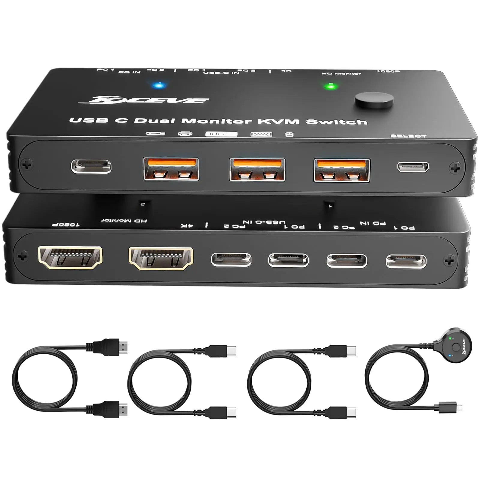 USB C KVM Switch