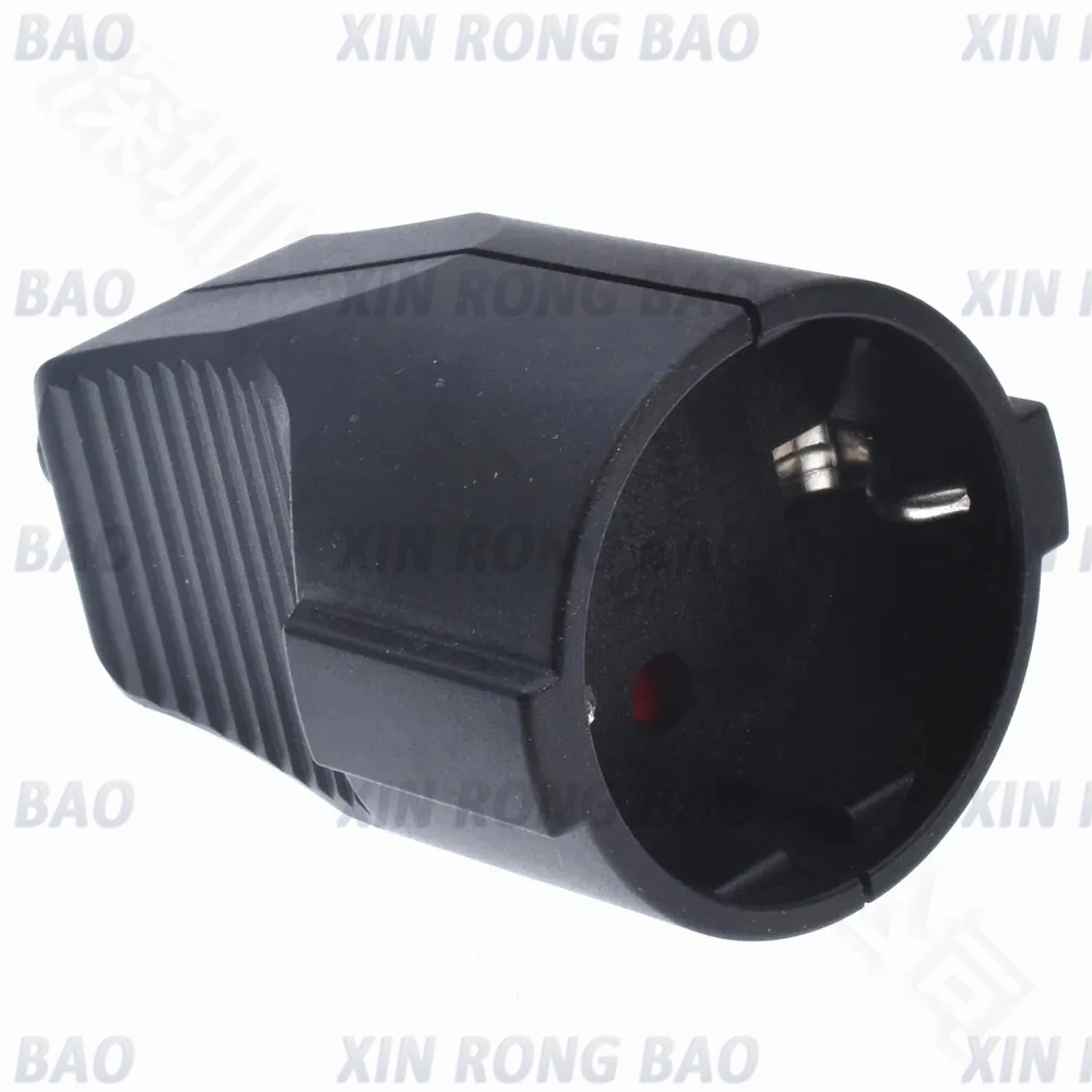 16a 250v francés Rusia Corea alemán UE Schuko enchufe cable de alimentación cable enchufe macho hembra montaje receptáculo conector blanco - imagen 3