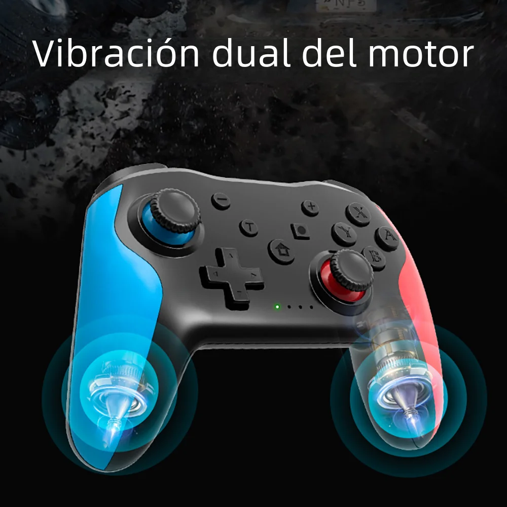 GAMINJA BT 2,4G controlador inalámbrico para Nintendo Switch Pro Smartphone PC TV Box tableta PS3 Tesla Gamepad PC controlador de Joystick - imagen 3