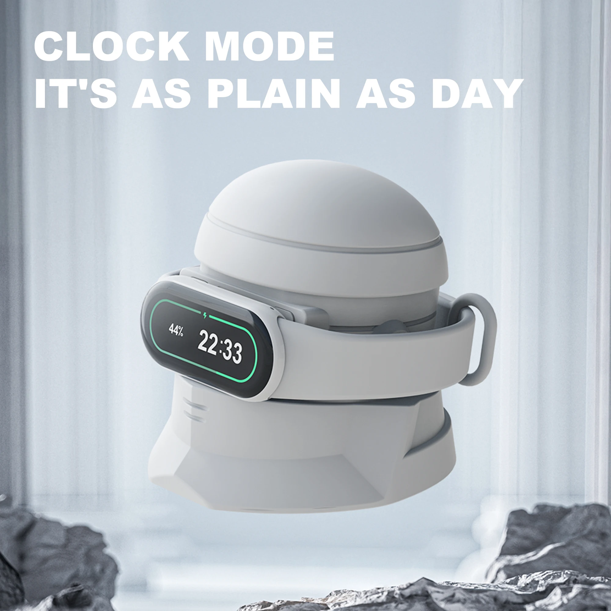 Soporte de carga SIKAI para Xiaomi Mi Band 10/9/8, base de reloj magnética, soporte de escritorio de silicona, soporte de exhibición - imagen 2