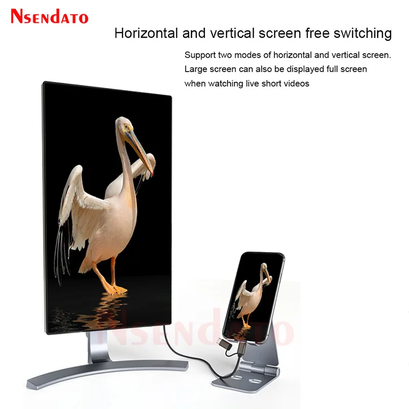 Mirascreen-Adaptador de TV con cable LD39, 1080P HD, Micro USB tipo C, para Android, teléfono, tableta, pantalla de espejo a Monitor de TV - imagen 5