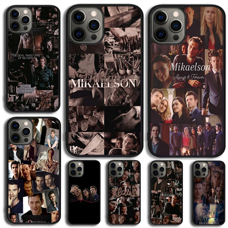 Funda de teléfono familiar Mikaelson para iPhone 17 Air 15 16 14 11 12 13 Pro MAX Plus
