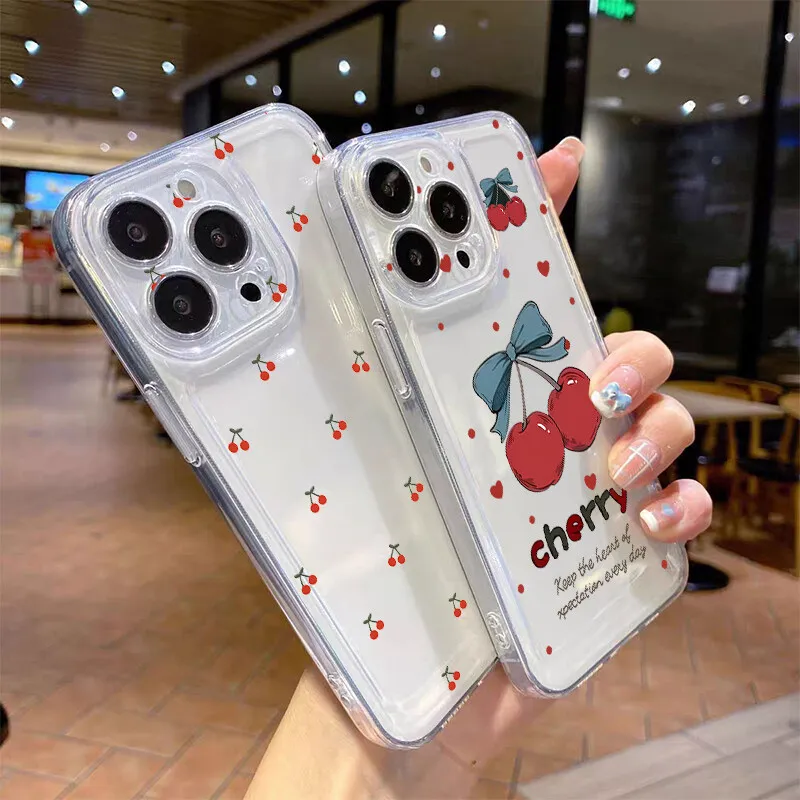 Pantalla de Margarita Cereza Roja Funda para Samsung Galaxy A56 5G A55 A16 A15 A36 A54 A52 A53 A14 A05 A05S A06 A25 A26 A33 A34 A35 A32 - imagen 3