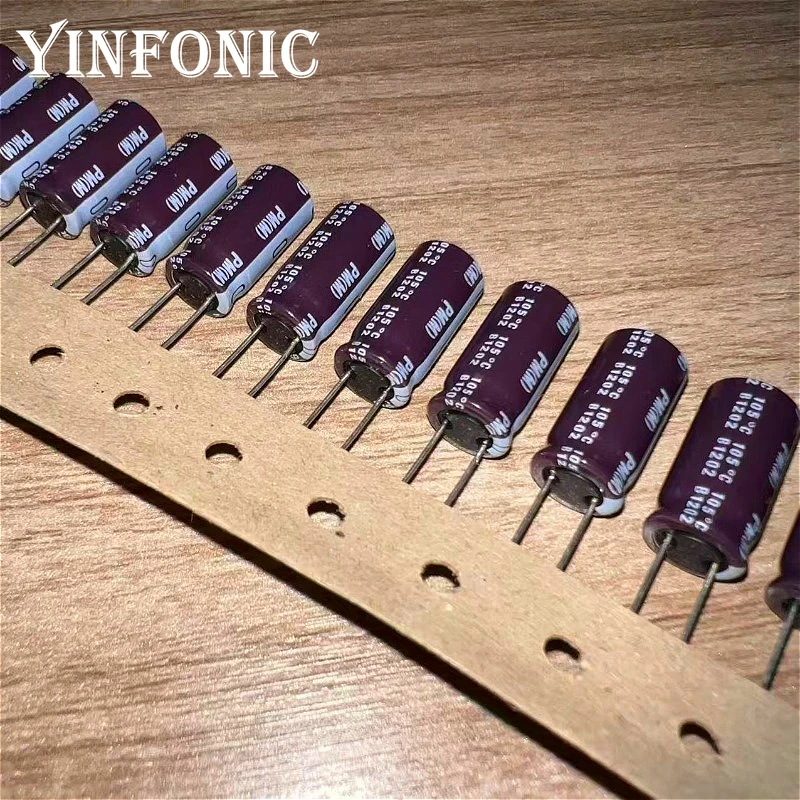 10 uds/100 Uds Nichicon 6.3V1000uF serie PM 10x20mm 1000uF/6,3V 105 ° Condensador electrolítico de aluminio C - imagen 3