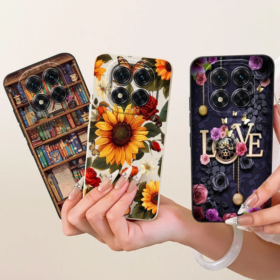 Para Xiaomi Redmi Note 14 Pro 4G funda bonita de dibujos animados pintada funda de silicona suave para Redmi Note 14 Pro Plus Note14 Pro 5G bolsas - imagen 2