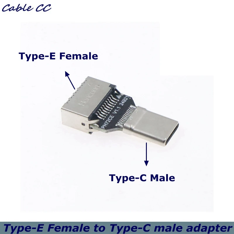 1p USB3.1 tipo C público a tipo E hembra 20Gbps caja de host de computadora adaptador frontal tipo C velocidad estable, exquisito y compacto