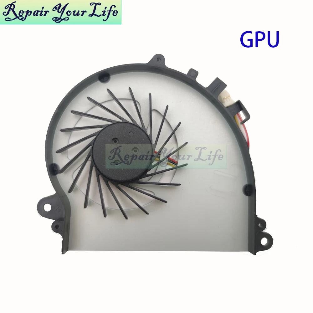 Ventilador de refrigeración CPU GPU para MSI GS70 2PE 2QE GS72 6QD 6QE Stealth Pro radiador enfriador de portátil MS-1771 1773 PAAD06015SL N197 N184 - imagen 3