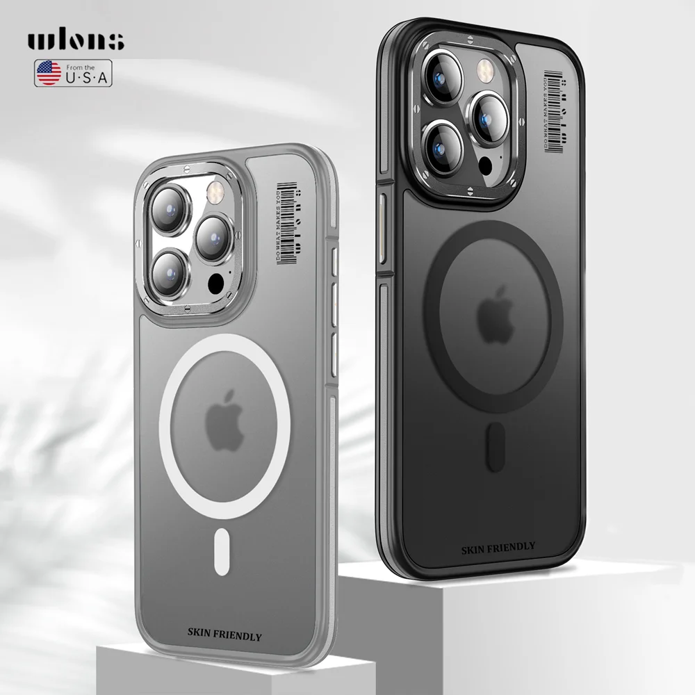 Funda de empalme Original oficial para iPhone, armadura de sensación de piel a prueba de golpes para iPhone 15, 14 Plus, 13 Pro Max, Magsafe, funda trasera híbrida para teléfono - imagen 2