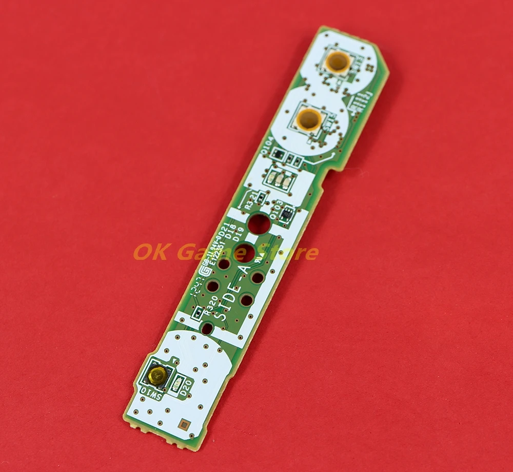 1 Juego de placa de encendido/apagado Original con Cable para WII U Pad botón de inicio reemplazo de placa base