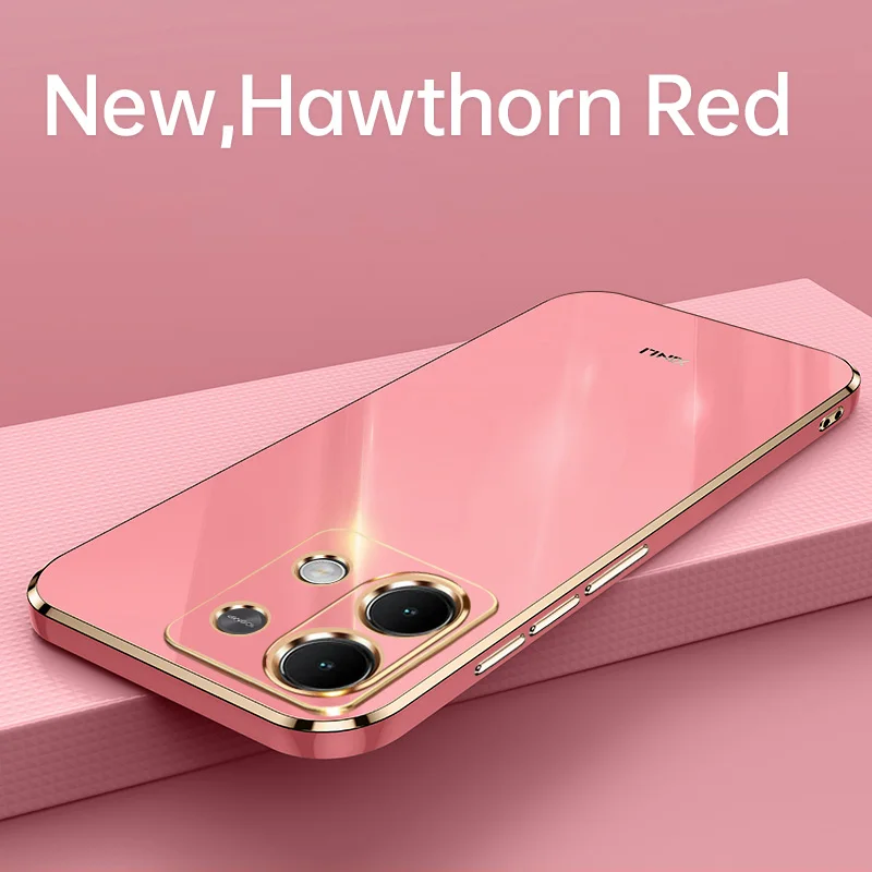 Para Poco M6 Pro 4G funda para Poco M6 Pro 4G funda protectora de cámara antihuellas de TPU suave de alta calidad - imagen 5