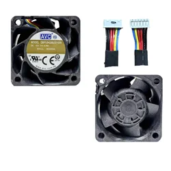 Ventilador Industrial 40mm 12V PWM 40000 RPM – Alta Potencia