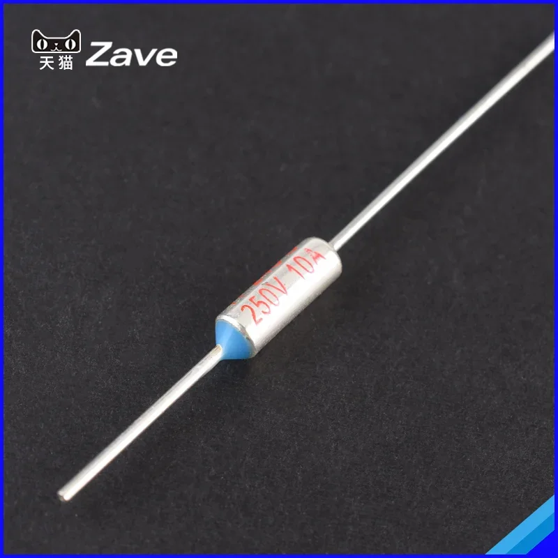 Fusible térmico Tf, temperatura de 10 piezas, RY 10A, 250V, 72C, 85C, 95C, 110C, 121C, 130C, 157C, 165C, 172C, 185C, 192C, 200C, 220C, 240C, 280C, 300C - imagen 2