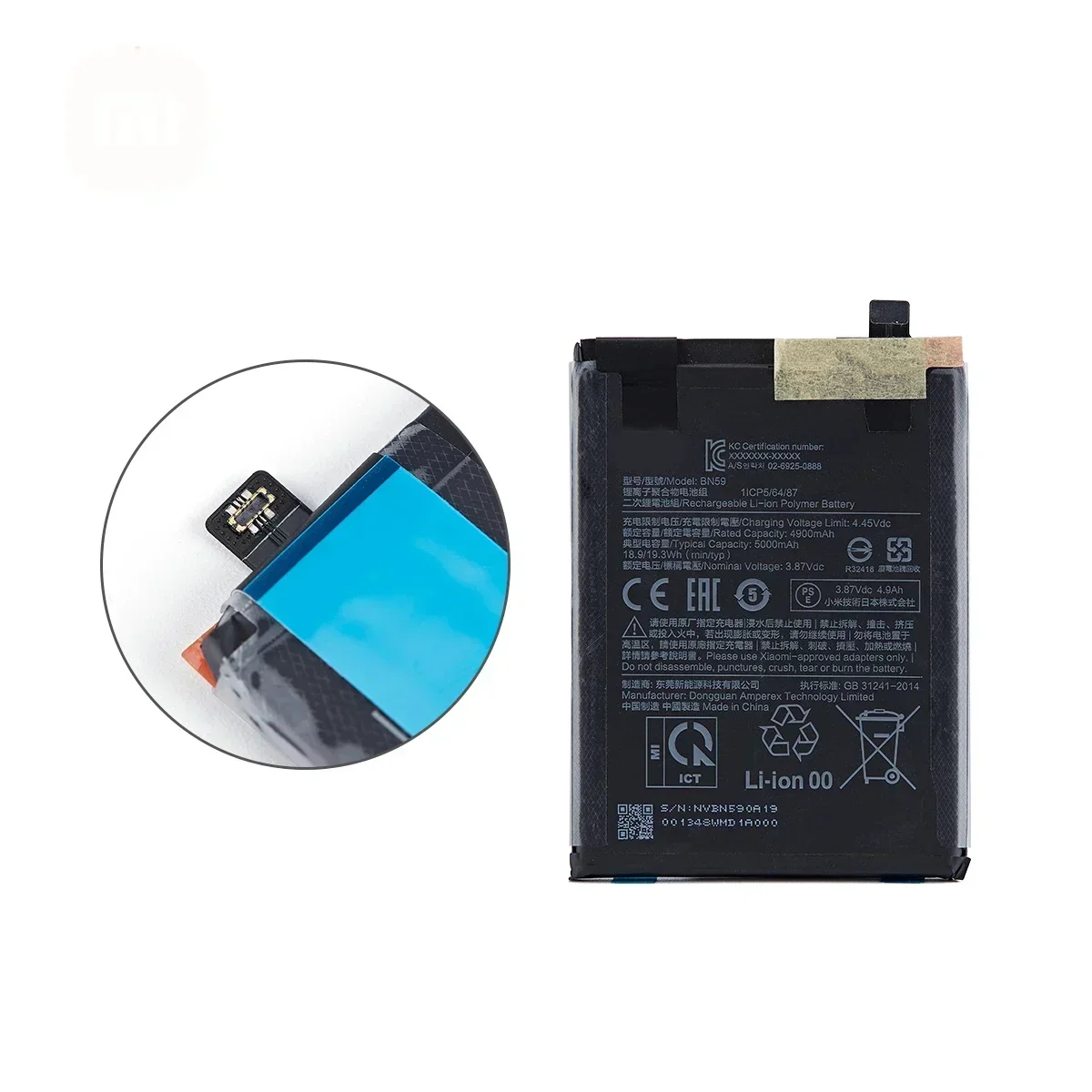 Nueva batería BN59 de 5000mAh para Xiaomi Redmi Note 10 / 10S / Note 10 Pro 10pro, baterías de repuesto para teléfono + herramientas - imagen 3