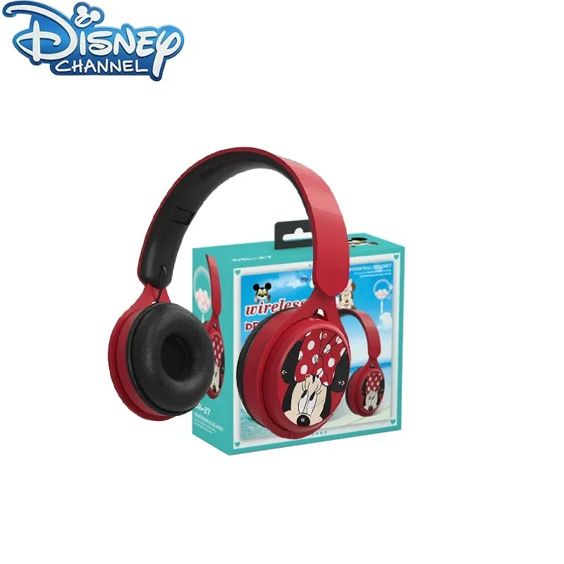 Disney-auriculares inalámbricos Marvel Y08 Steel Mickey, audífonos estéreo plegables con Bluetooth Surround y micrófono para ordenador portátil - imagen 4