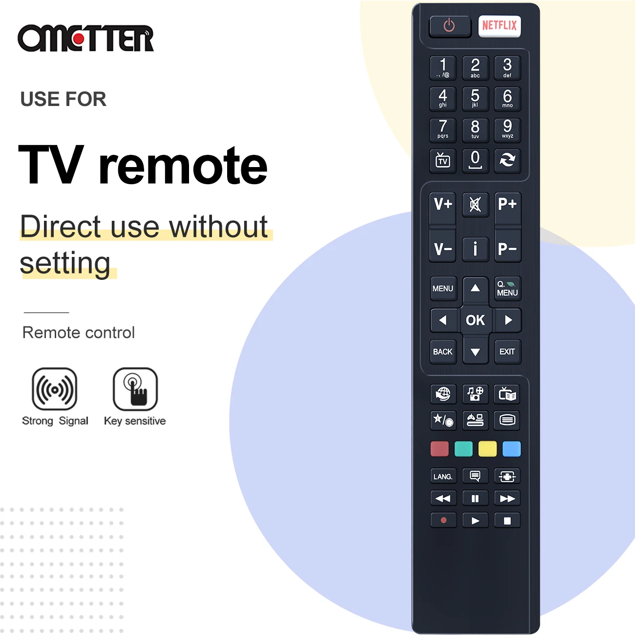 RC48125 30089237   Para PANASONIC TV Control remoto RC48127 TX-40CX400 TX-40CX400B TX-48CX400 TX-48CX400B TX-55CX400 TX-55CX400B