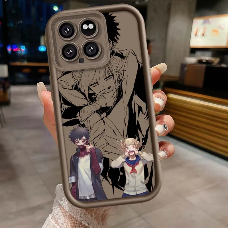 Funda de Anime Dabi y Toga para Xiaomi Mi 17 15 14 13 12 11 12T 13T 14T Pro Max Lite NE 5G, funda de teléfono con escalera ocular - imagen 5