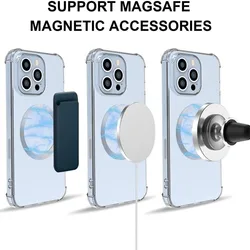 MagSafe Anillo Magnético de Metal para iPhone 16-12 Pro Max - Carga