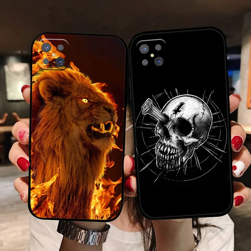 Para OPPO Reno 4Z 5G funda encantadora corazón Panda Cool silicona TPU fundas traseras suaves para OPPO Reno4 Z A92s funda de teléfono Reno4Z CPH2065 - imagen 4