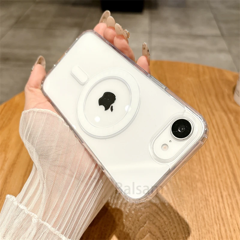 Funda MagSafe iPhone 16E/16/15/14/13/12/11 – Acrílica Transparente - imagen 4