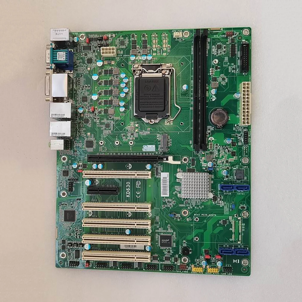 Placa base de computadora industrial KD630 Placa base de equipo LGA1151 KD630-H110C-NC - imagen 5