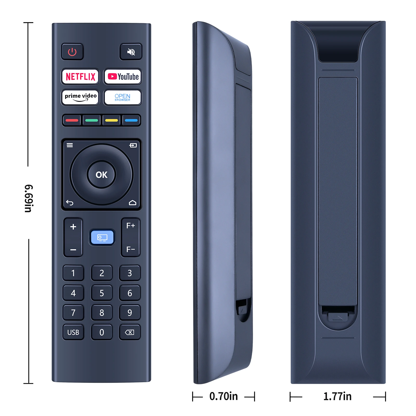 Nuevo Control remoto de repuesto IR para proyector de cine en casa MECOOL KP2 1080P - imagen 5