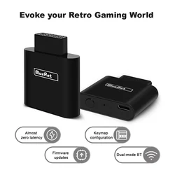 BlueRetro Adaptador Bluetooth Mando para SNK NeoGeo MVS/AES