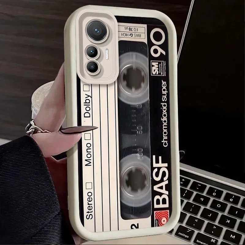 Funda de teléfono para Xiaomi Poco X7 X6 F6 F5 X5 X3 NFC F3 M6 Pro 4G Mi 13 12 11 Lite 5G 14 13T 12T 11T 14T Pro M5S patrón de cinta de la suerte - imagen 2