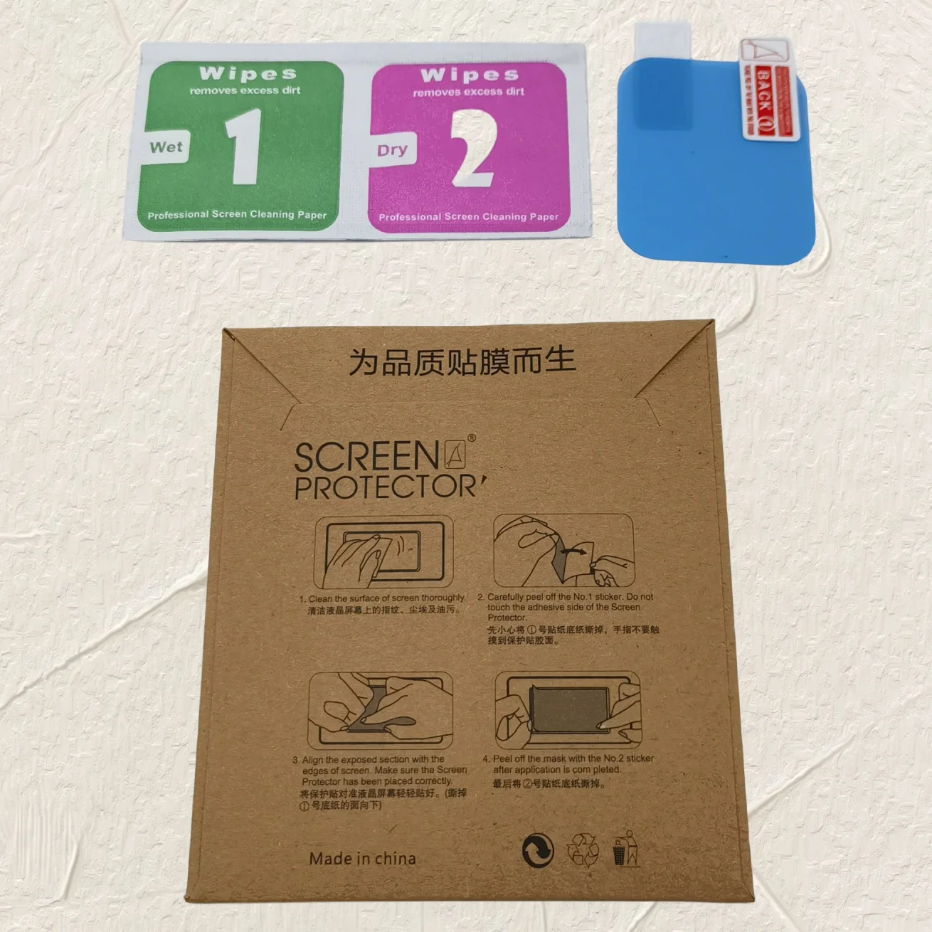 Protectores de pantalla para reloj inteligente infantil de 1,54/1,44 pulgadas, Q12, Q19, Q15, Q16, K26, K9H, T5S, T17, T36, D35, W5, T36, H1, Q90, antiarañazos. - imagen 5