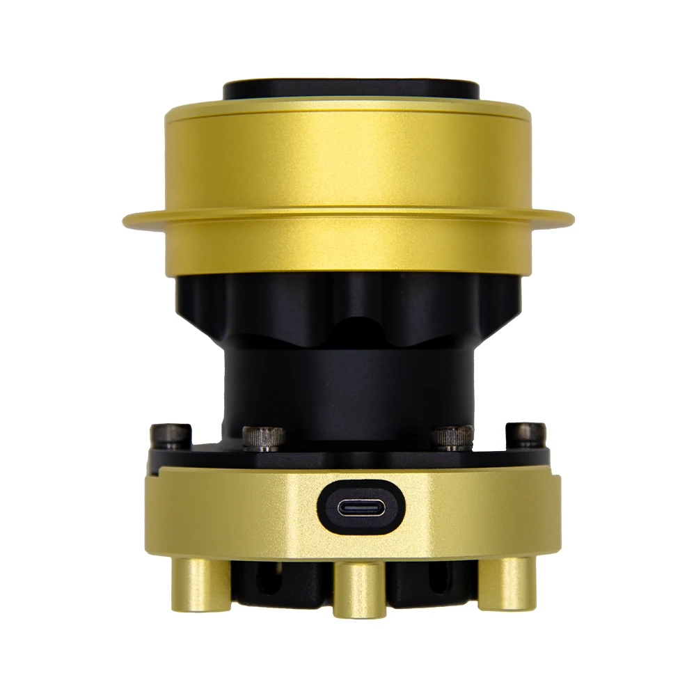 Paquete Simube HUB para base Fanatec, diseño integrado, material de aleación de aluminio, CNC y proceso de anodización. - imagen 5