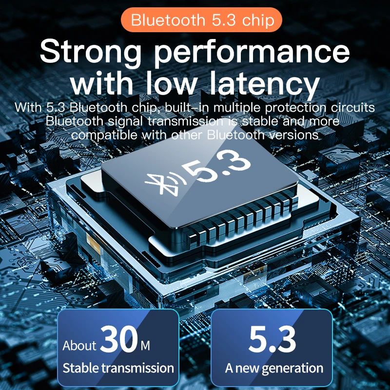 Receptor transmisor Bluetooth BT5.3 estéreo de baja latencia AUX 3,5mm adaptador de Audio de música inalámbrico óptico Control remoto para TV PC - imagen 2