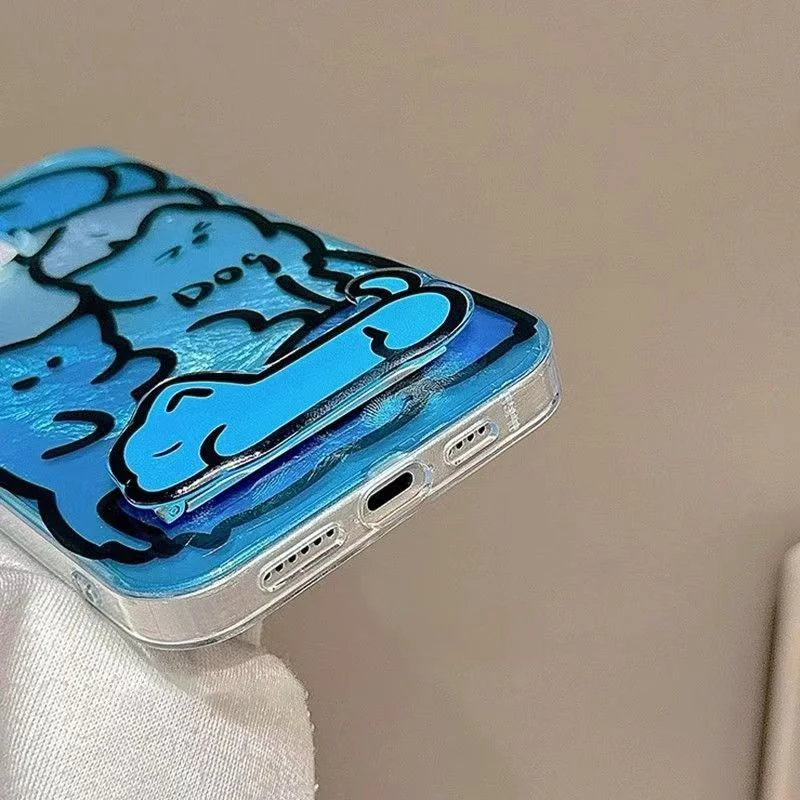 Para iPhone 17 16E 16 15 14 13 12 11 Pro Max funda Simple de moda con diseño de perro gato para iPhone XS Max XR X 7 8 Plus - imagen 5