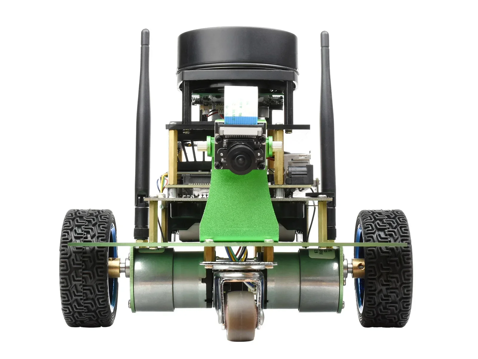Waveshare JetBot versión profesional ROS AI Kit controladores duales AI Robot Lidar mapeo procesamiento de visión NVIDIA - imagen 5
